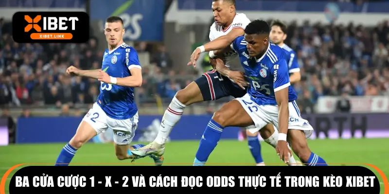 Ba cửa cược 1 - X - 2 và cách đọc odds thực tế trong kèo XIBET