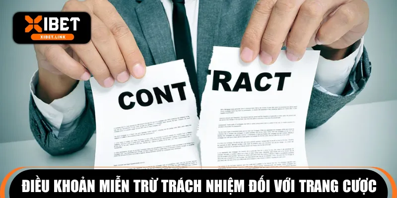 Điều khoản miễn trừ trách nhiệm minh bạch đối với trang cược