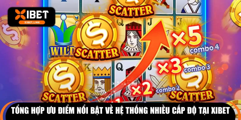 Tổng hợp ưu điểm nổi bật về hệ thống nhiều cấp độ tại XIBET